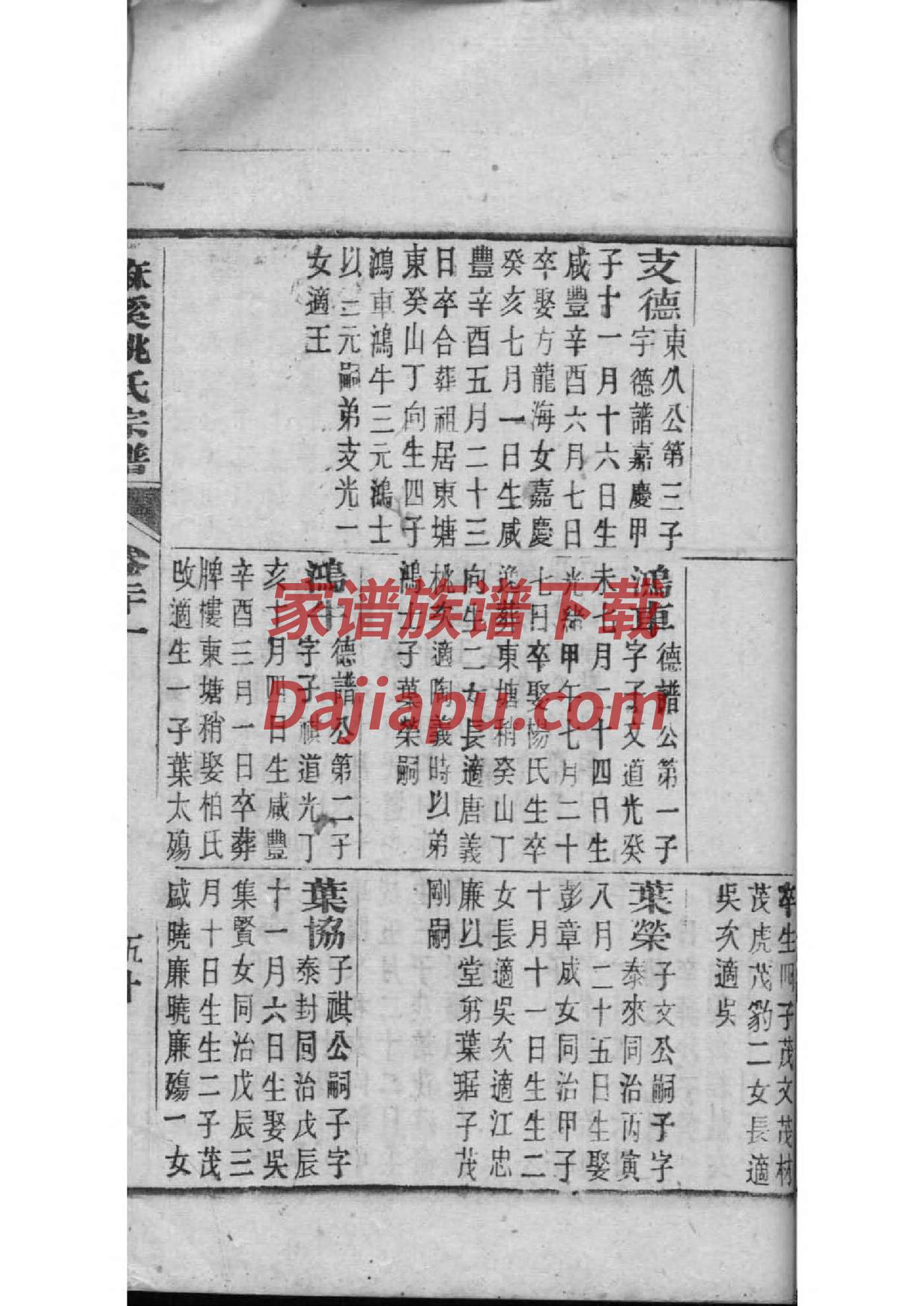 赵氏家族族谱字辈大全