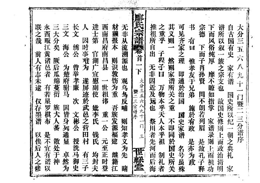 家谱编纂
