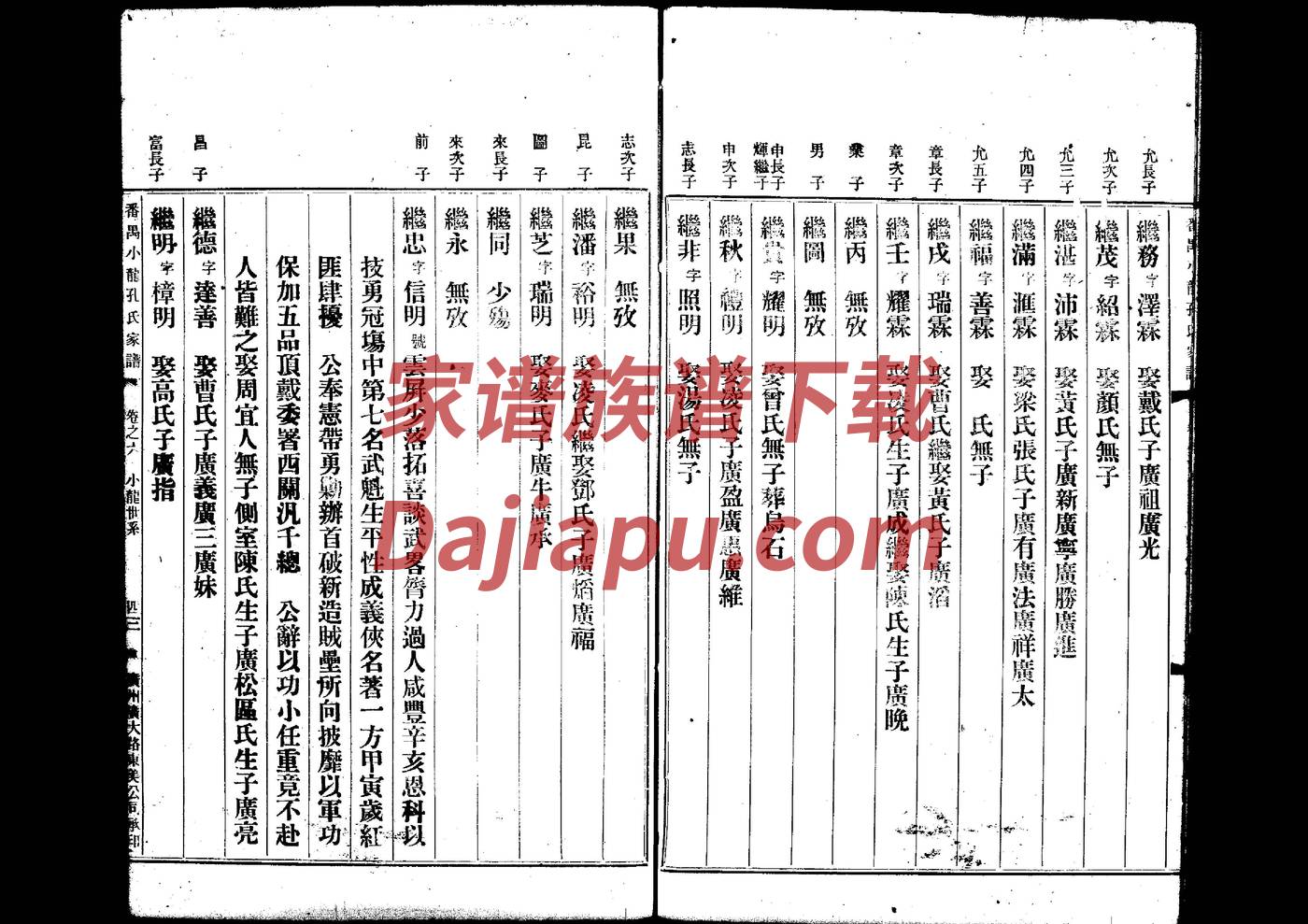 付氏家谱40字辈分表