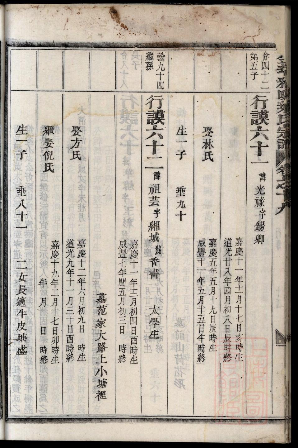 唱氏族谱序言范文