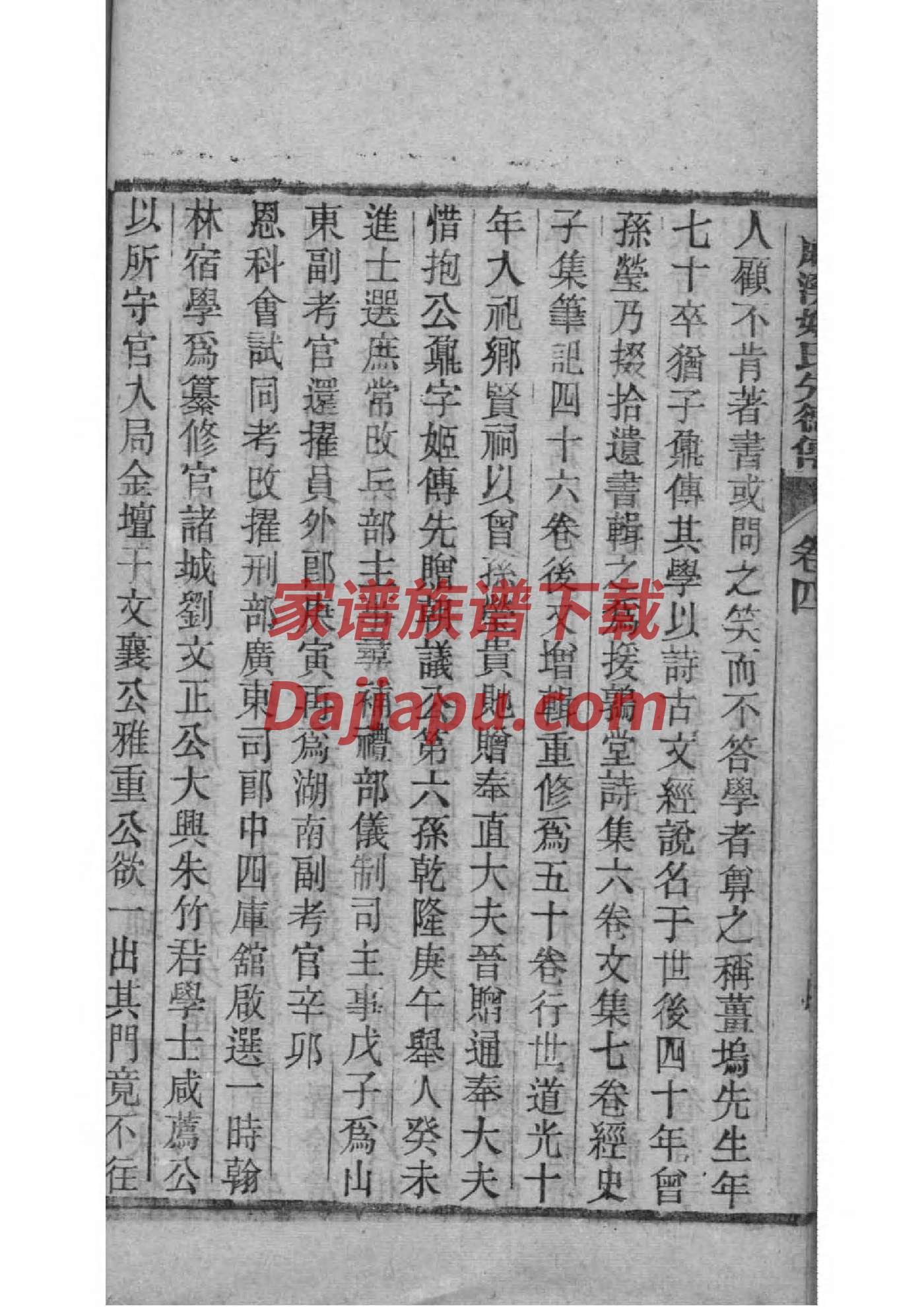 仪氏家谱族谱数据库