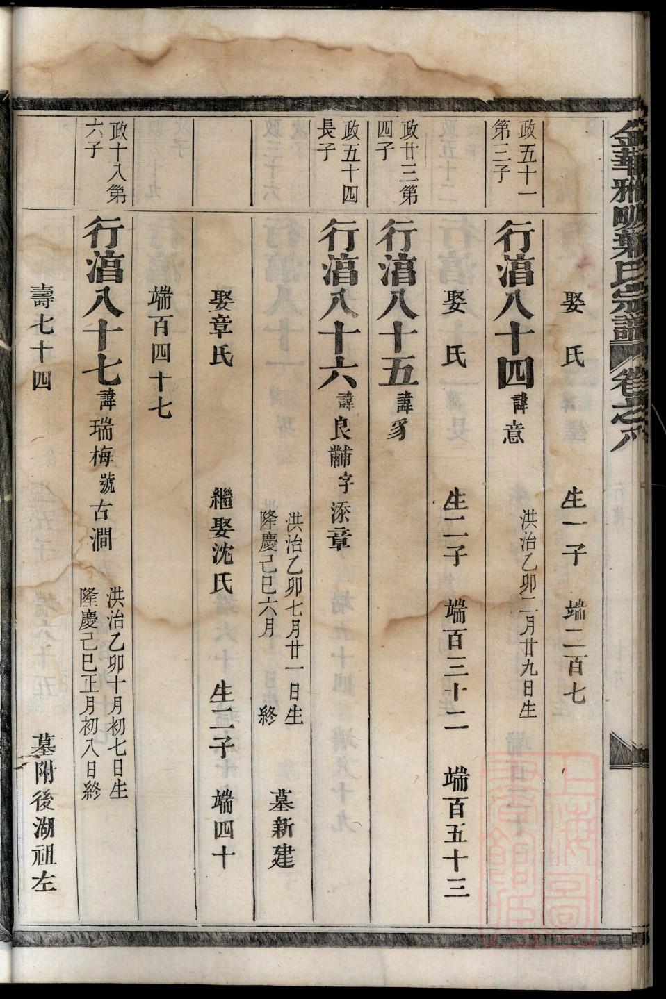 旁氏族谱108字辈