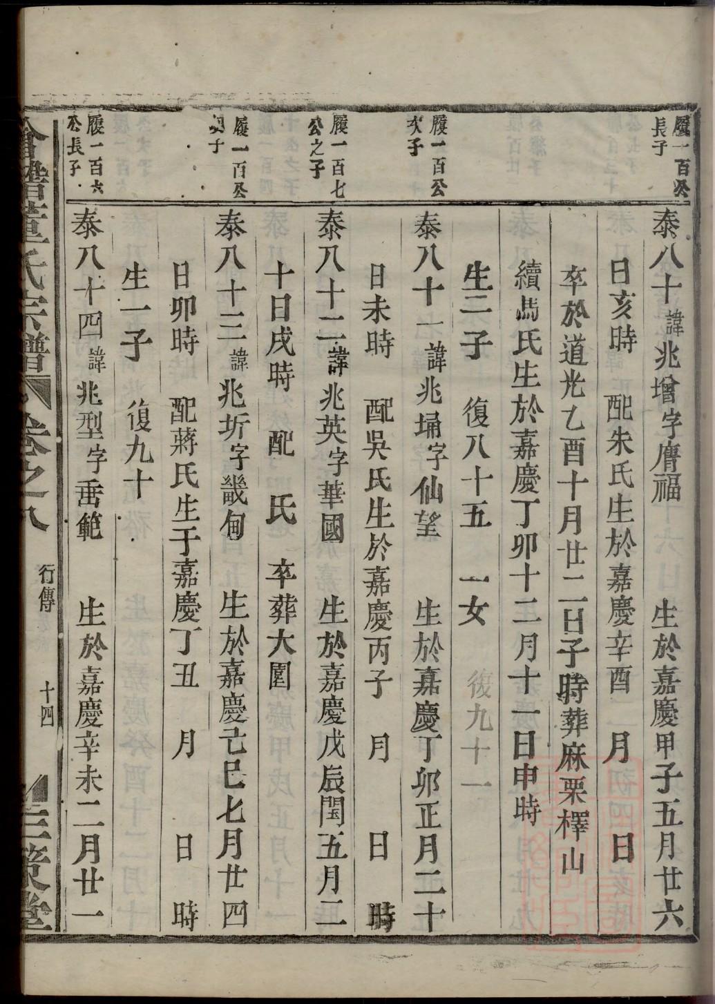戒氏家谱24个辈分