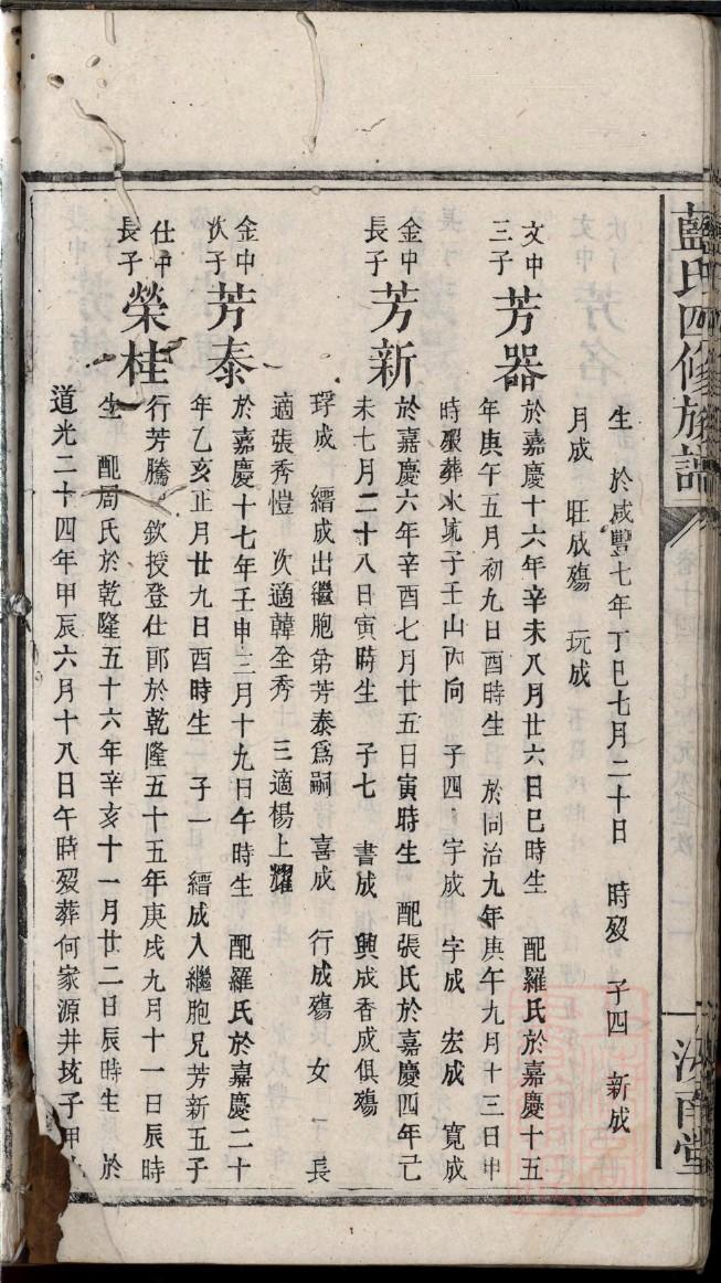 族谱印刷制作