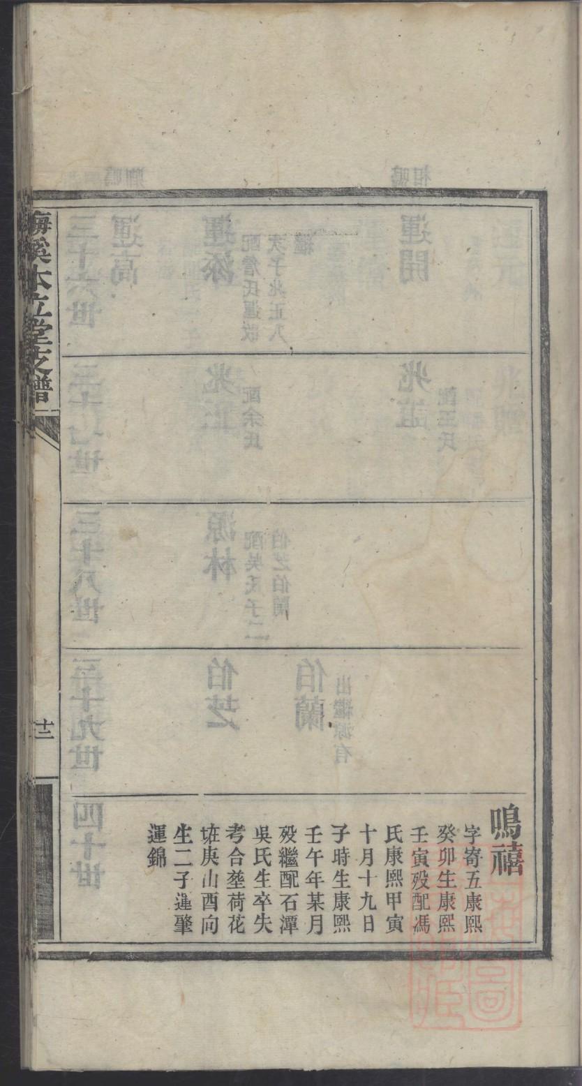 绳氏族谱108字辈