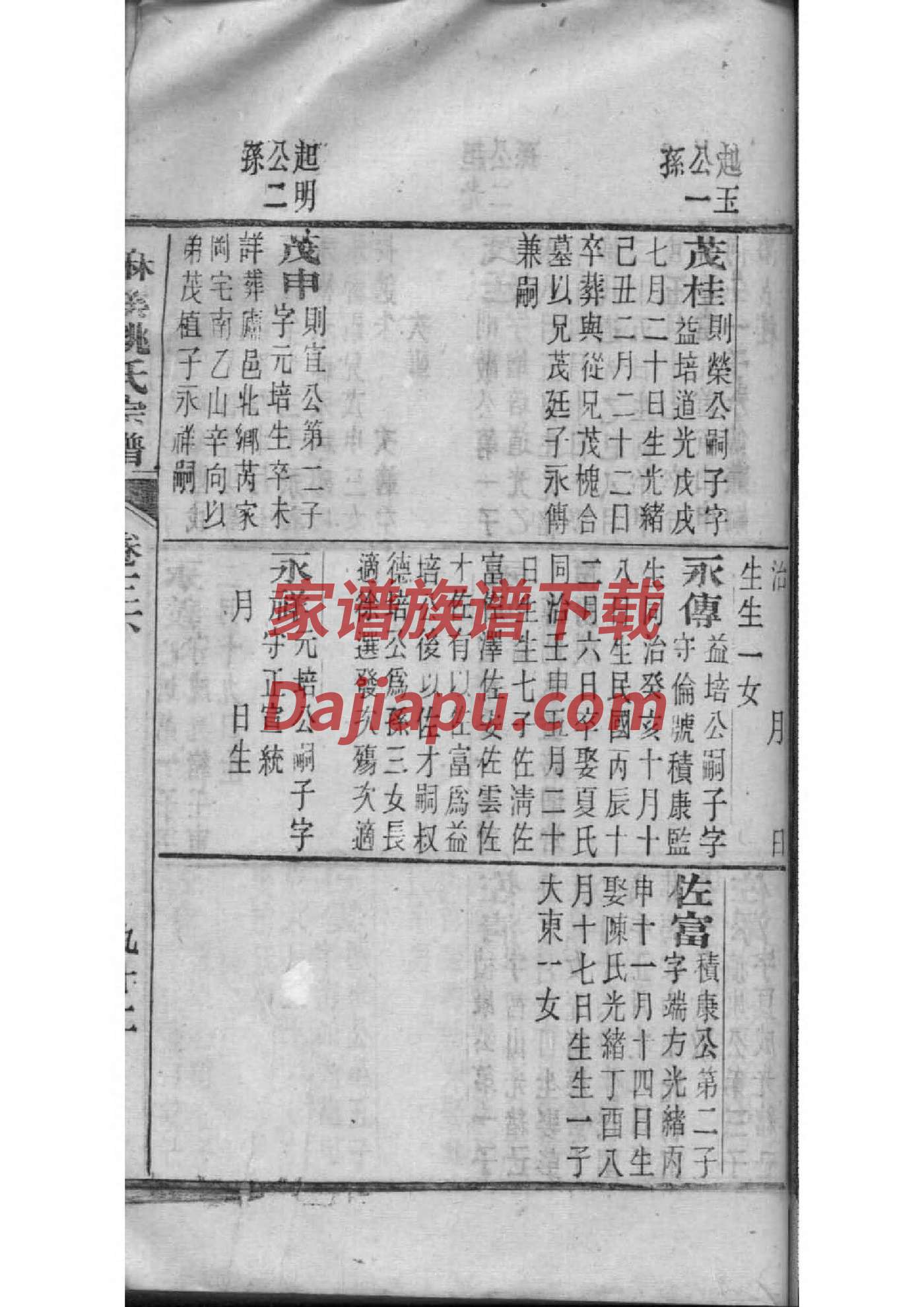严氏族谱江苏淮阴