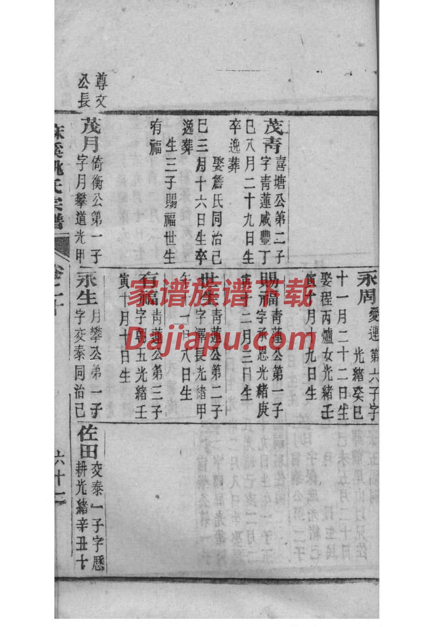 秦氏家谱在哪弄