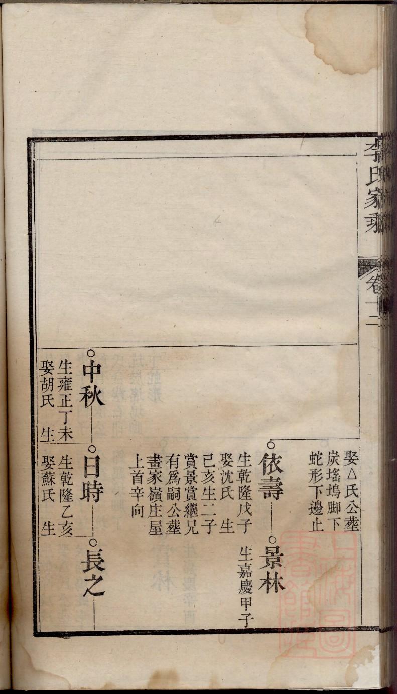 曲靖付氏家谱
