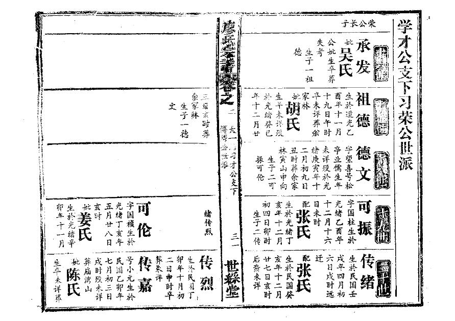 邓氏族谱字辈大全先顺
