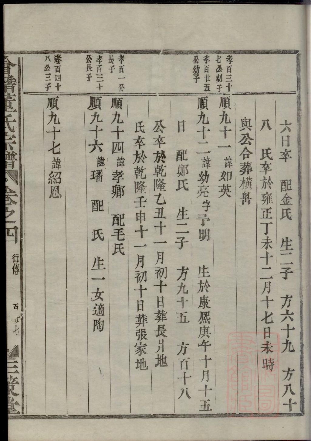 劳氏家谱24个辈分