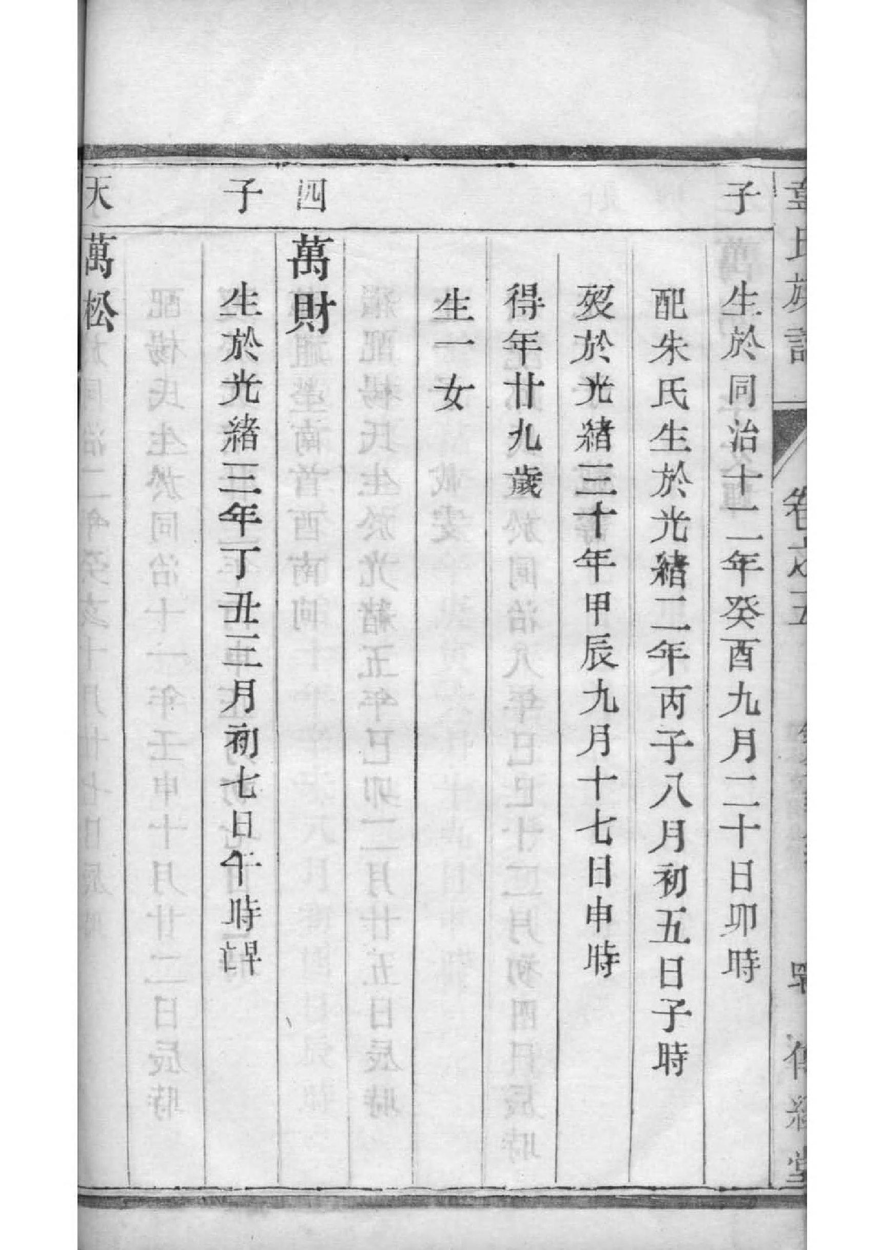 家谱怎么