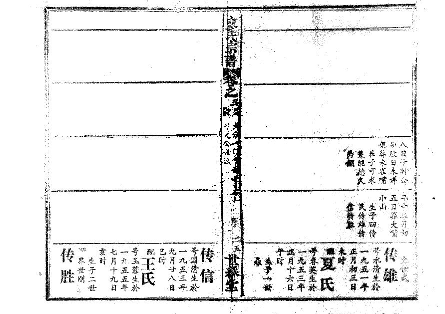 祃氏宗祠对联