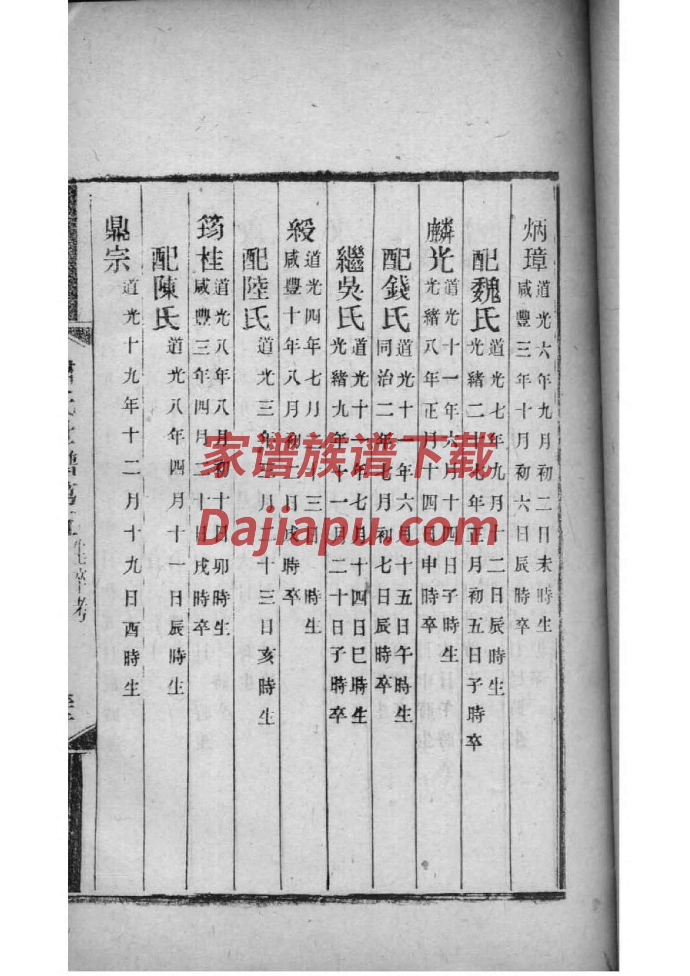 古姓的来源和历史