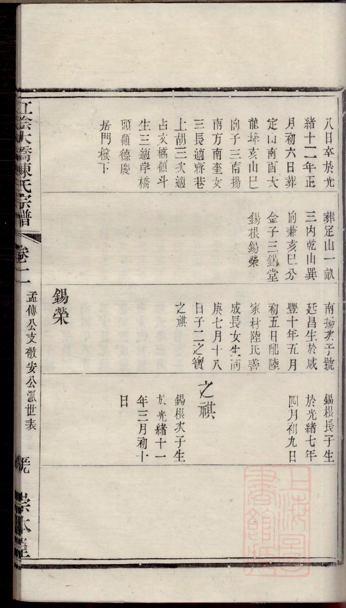 茂氏宗祠对联