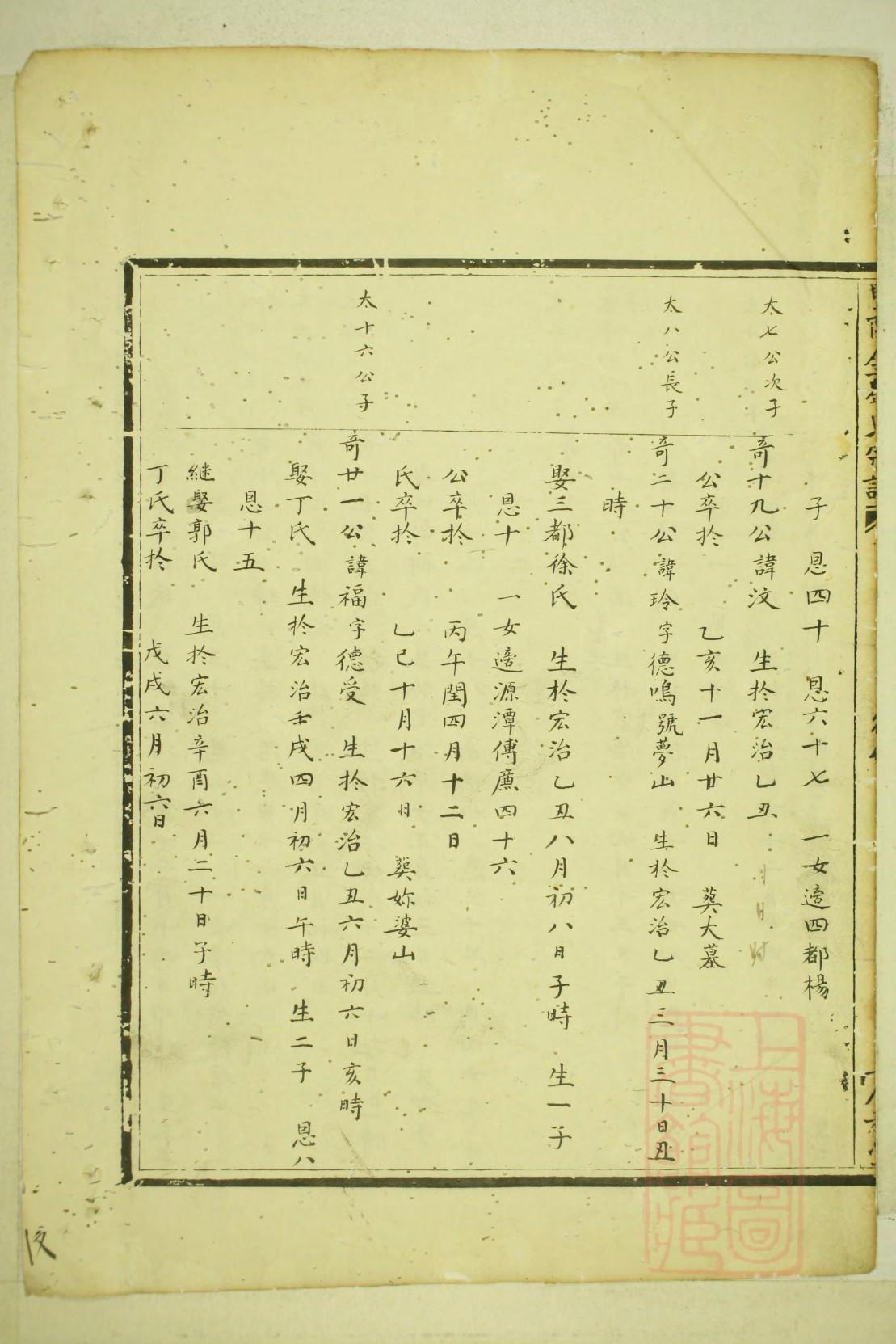 印氏家谱族谱数据库