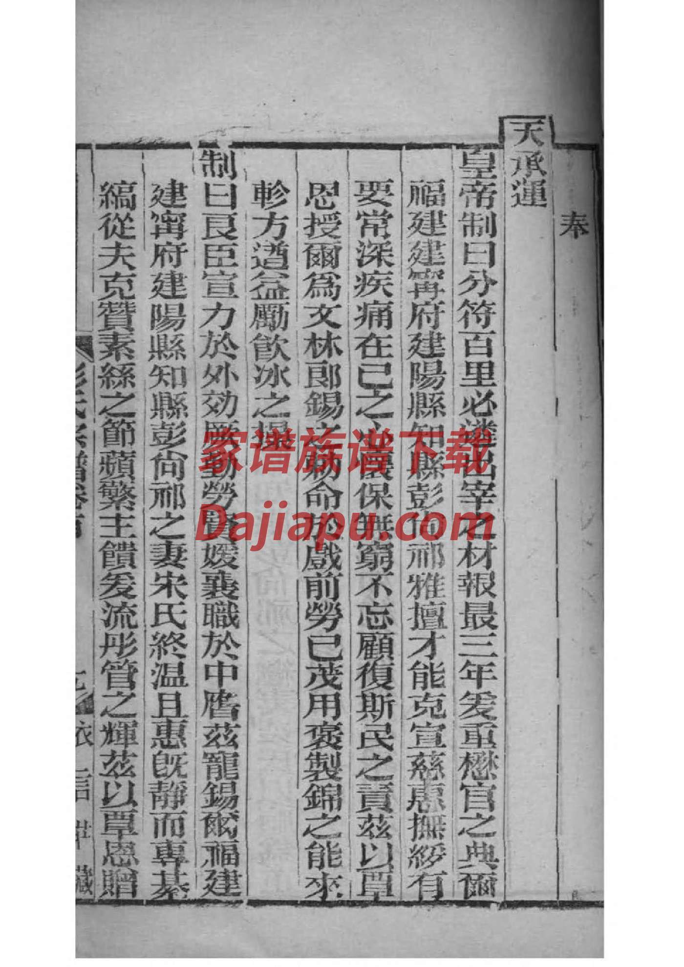 姓唐家谱