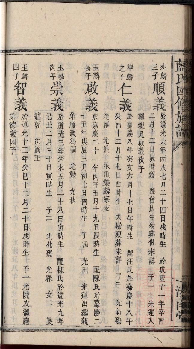 夏氏辈分排列顺序