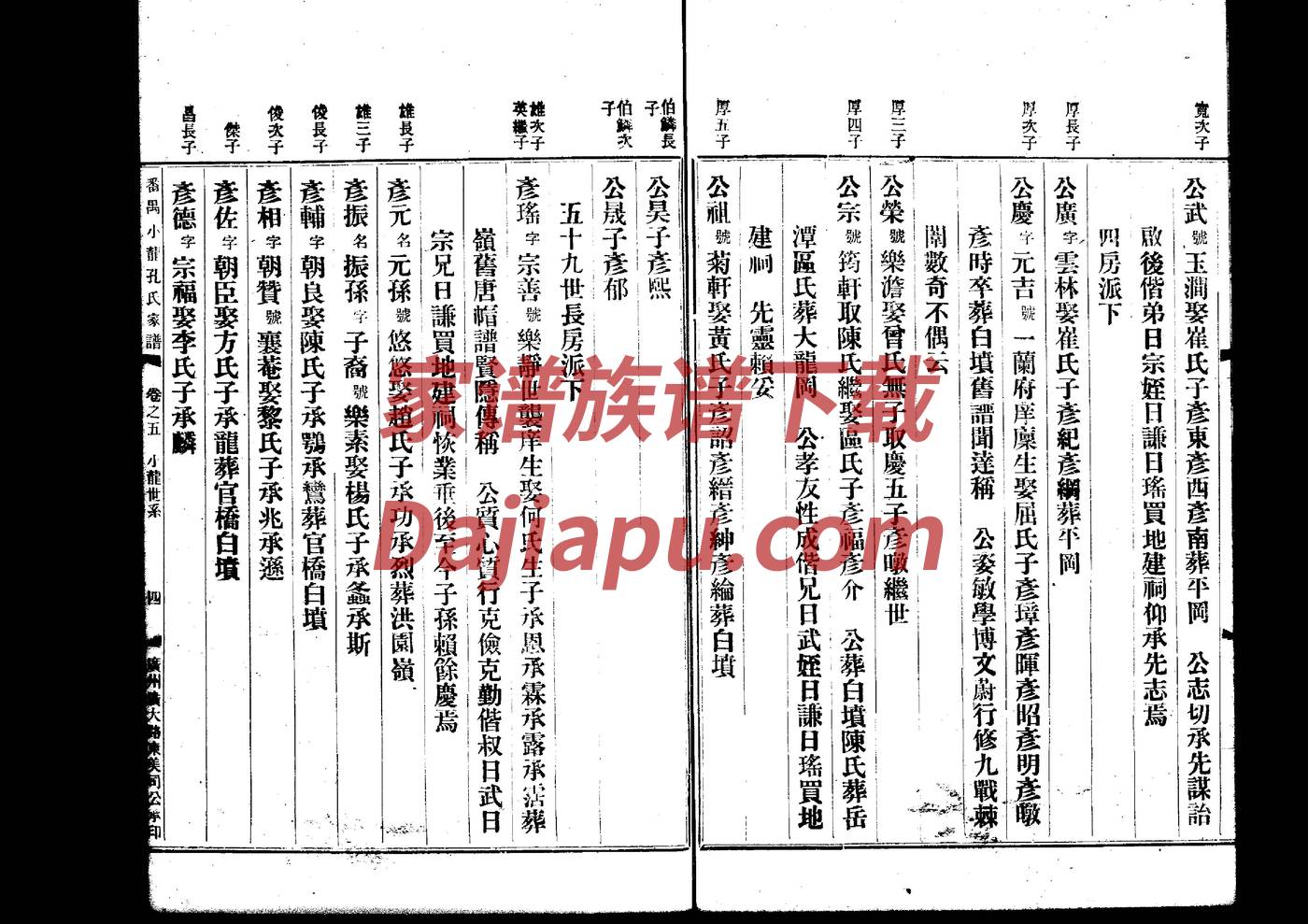 怎样制作家谱树