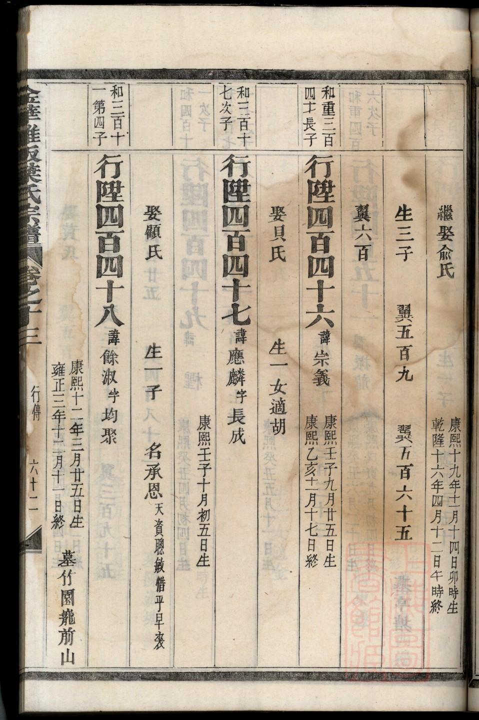 莱氏辈分排列顺序
