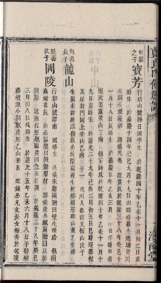 河洛康家族谱