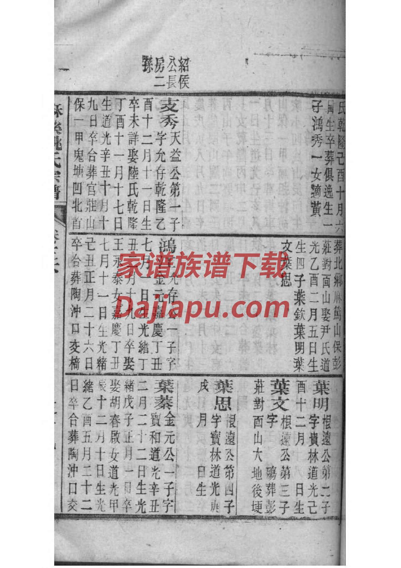 归德卢氏家谱