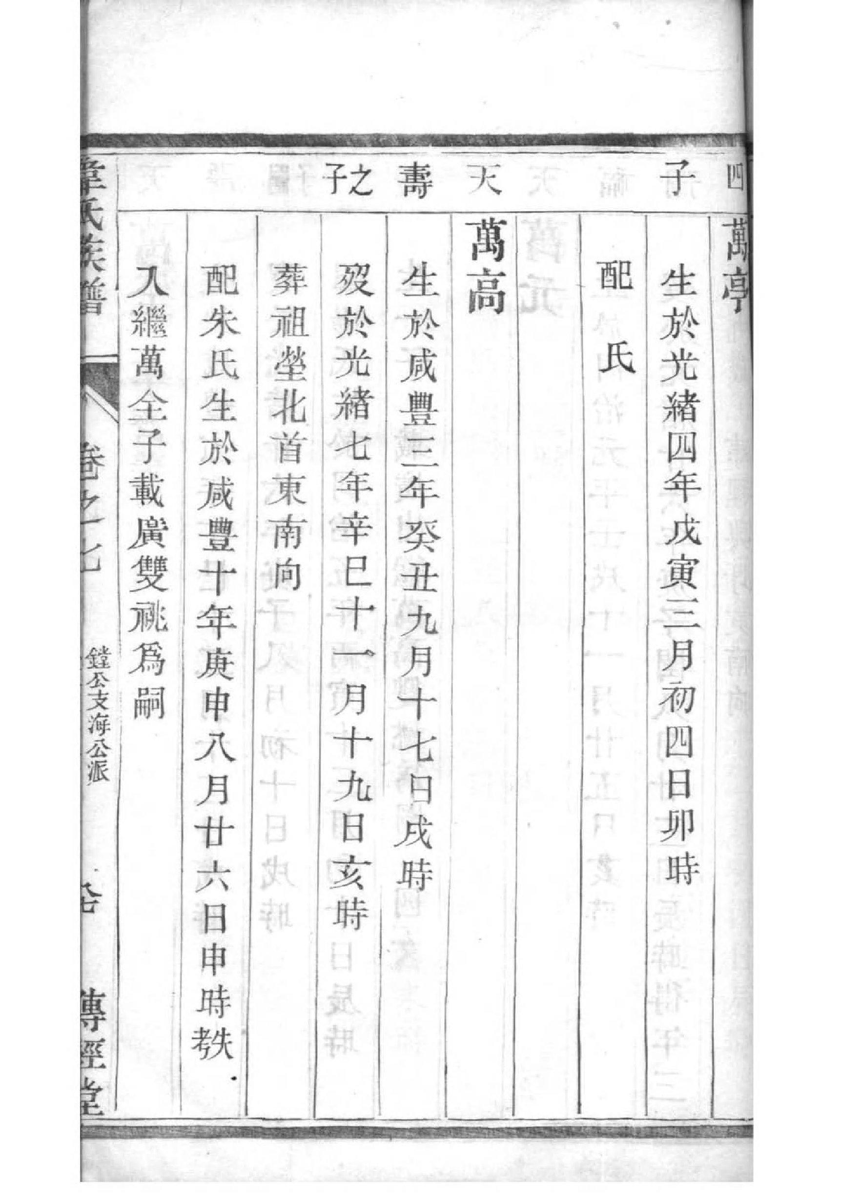 河北黄骅沈氏家谱