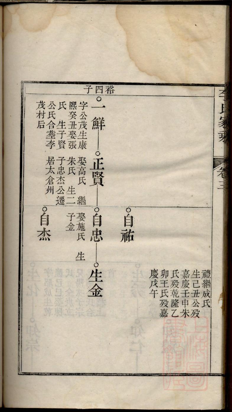 扬氏族谱家谱