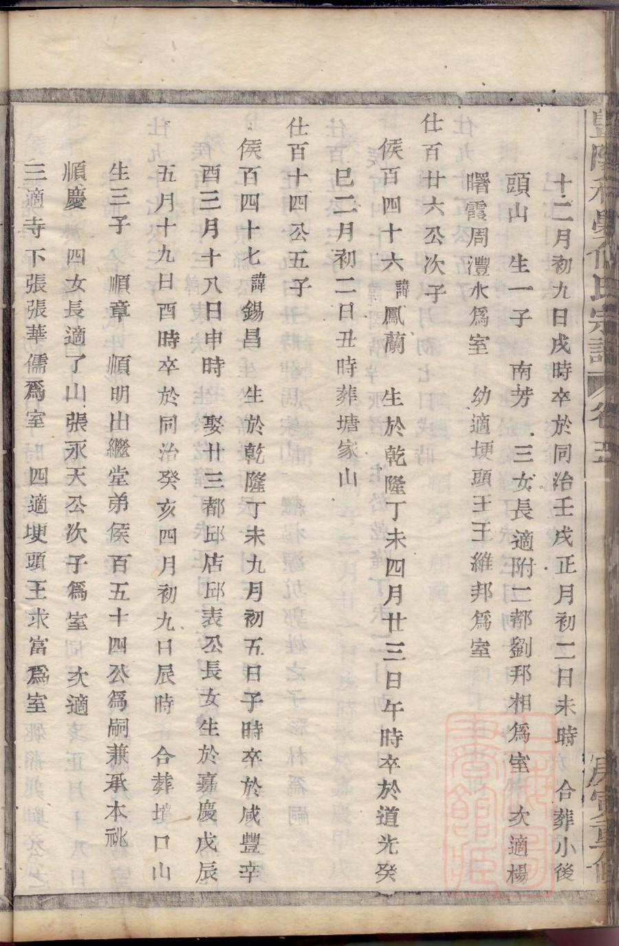 夕姓族谱字辈排行