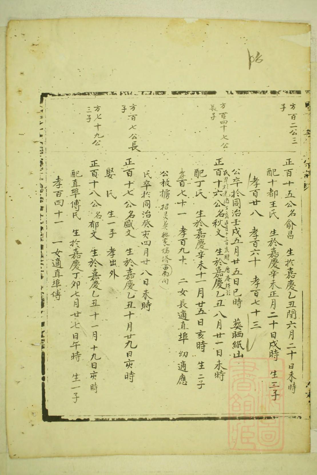 河北临榆贺庄贺氏家谱