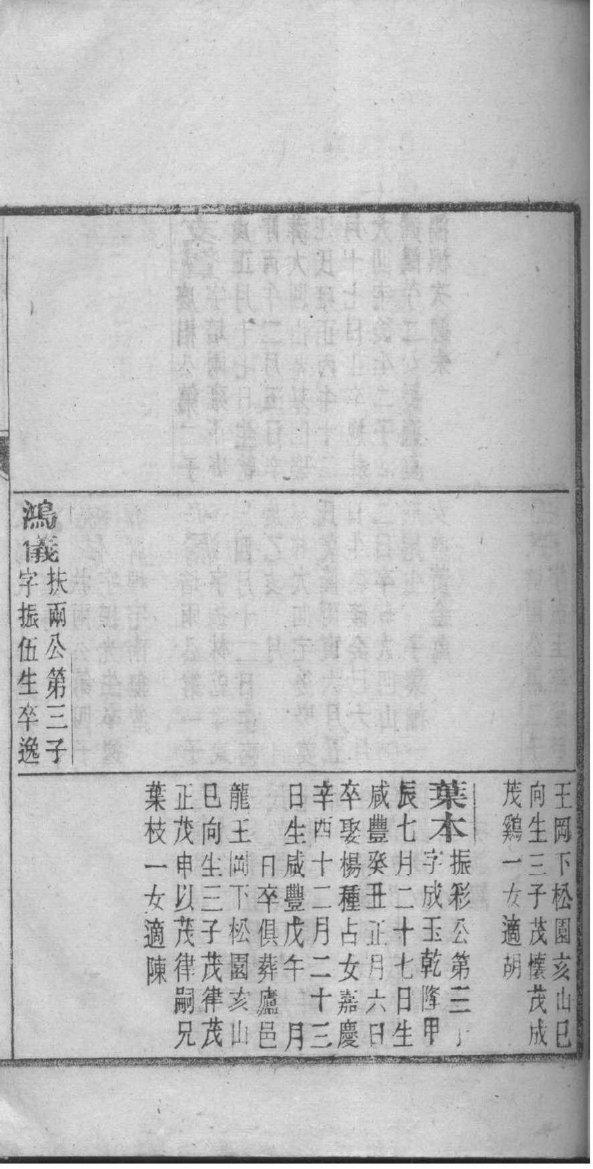 缪氏族谱家谱