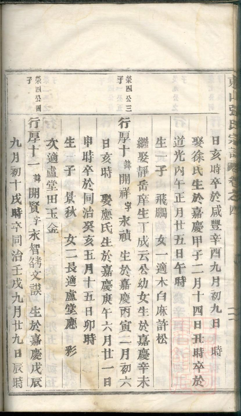 宜氏族谱家谱