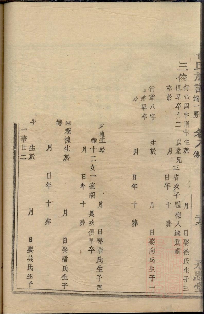钱氏家谱辈分表河南