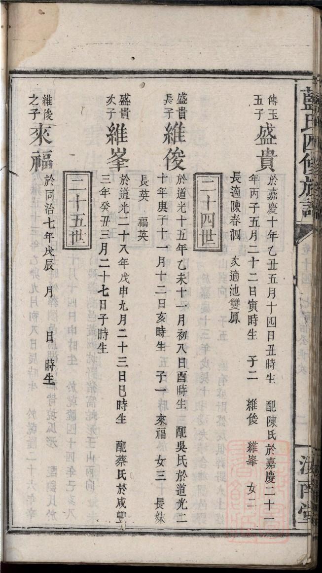 湖南沅陵符氏符家谱