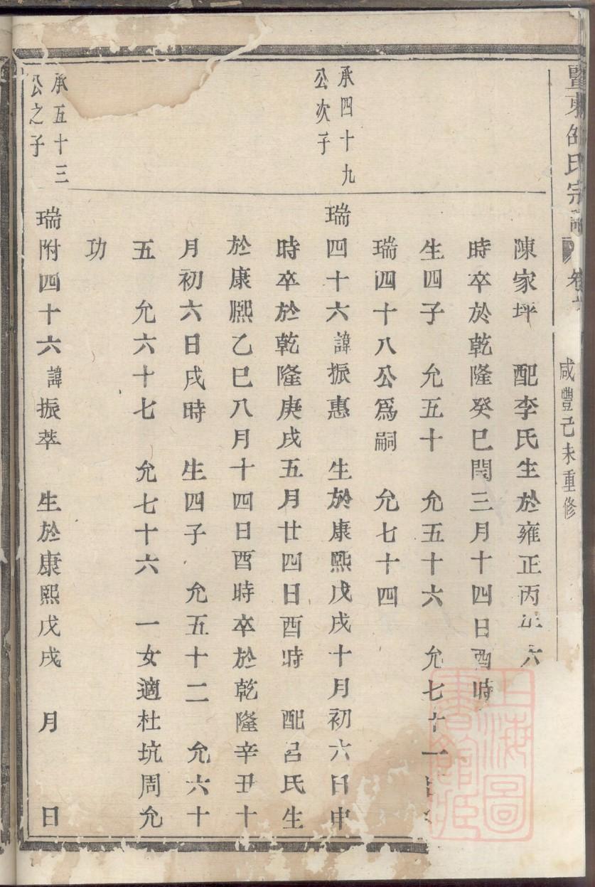 家谱流程图 家谱流程图