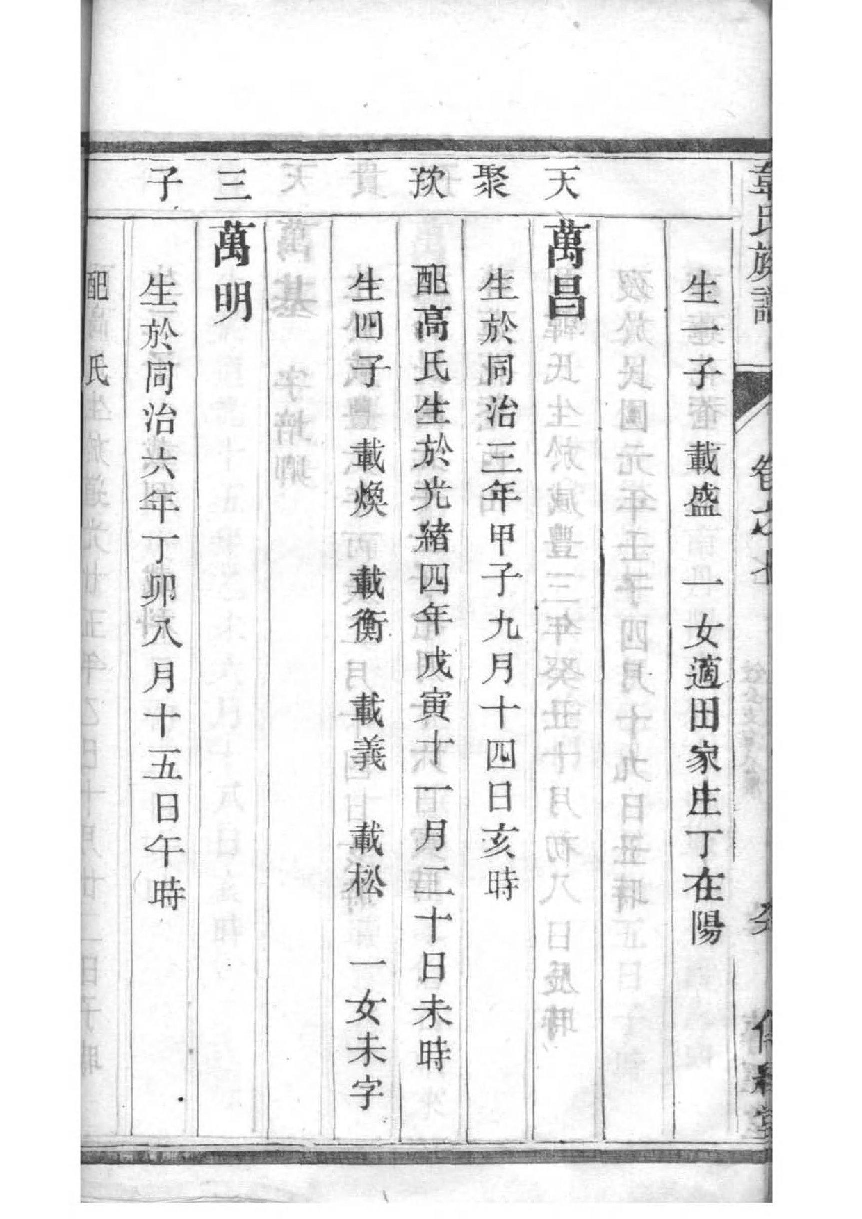 广东化州王氏家谱宗亲