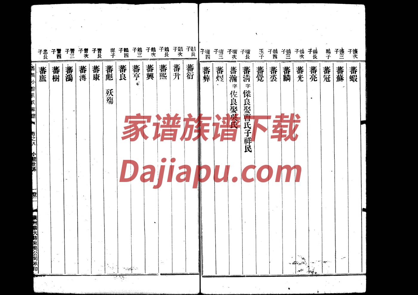 山东杨氏族谱查询