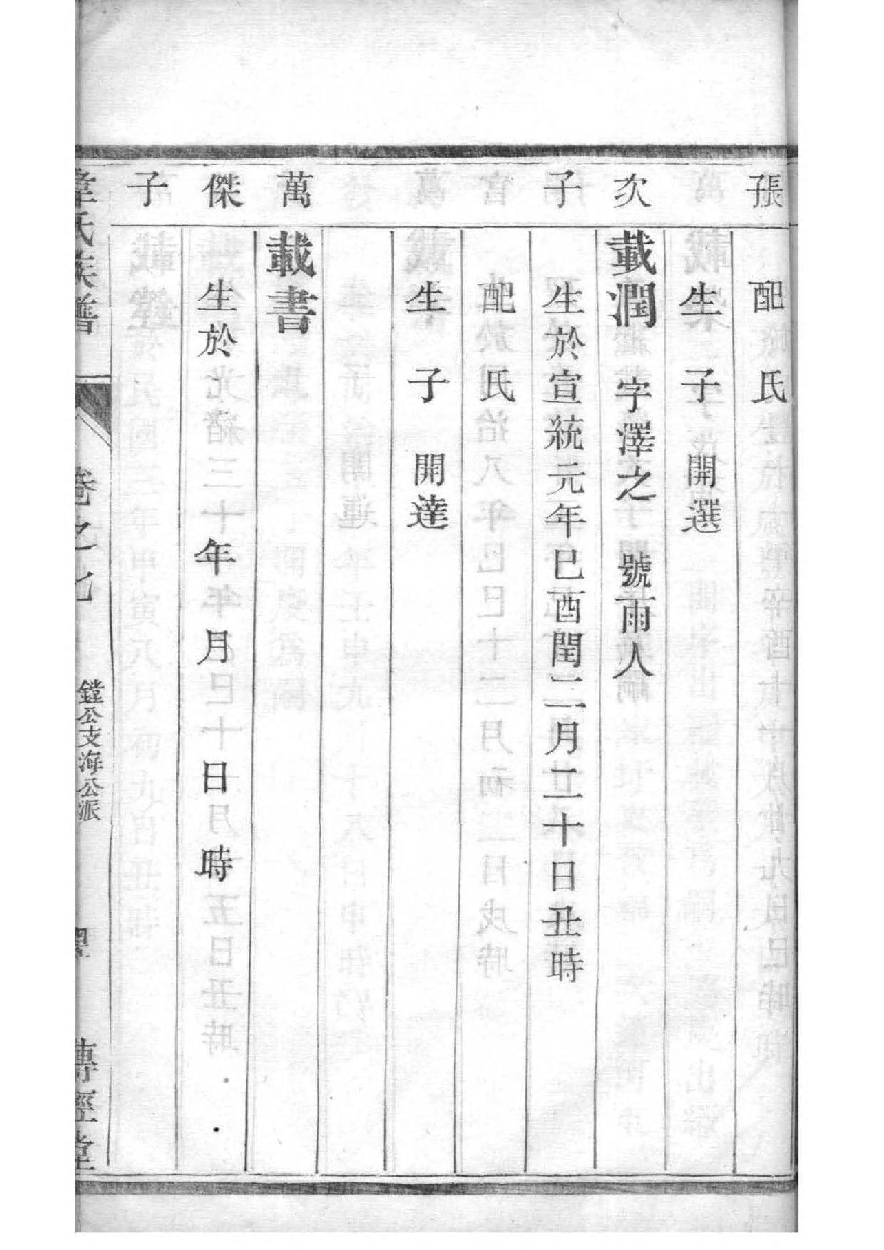 赵氏家谱挂图