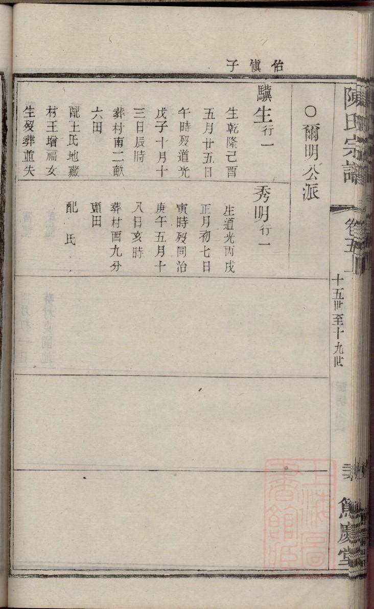 岑氏辈分表