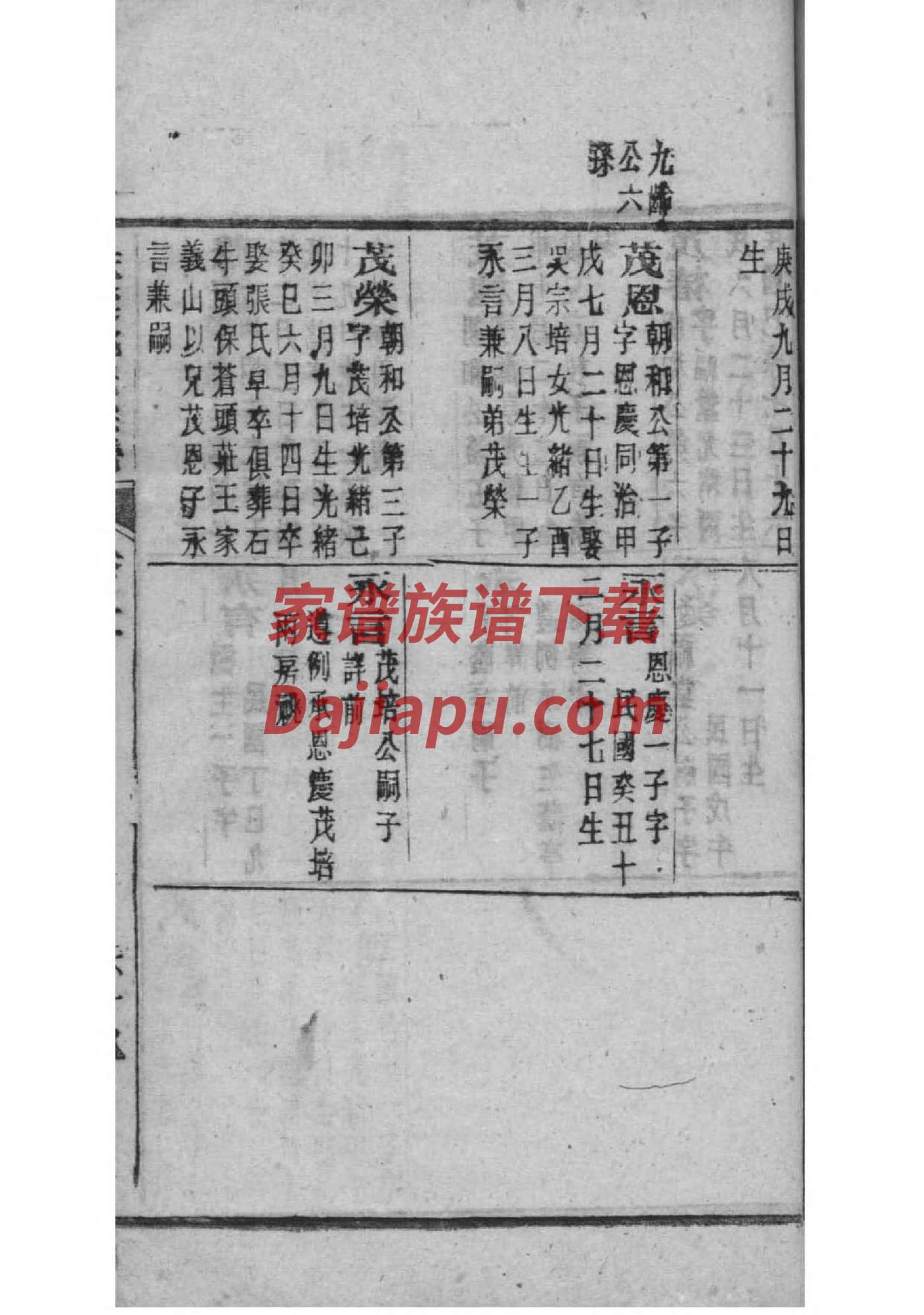 世氏族谱序言范文
