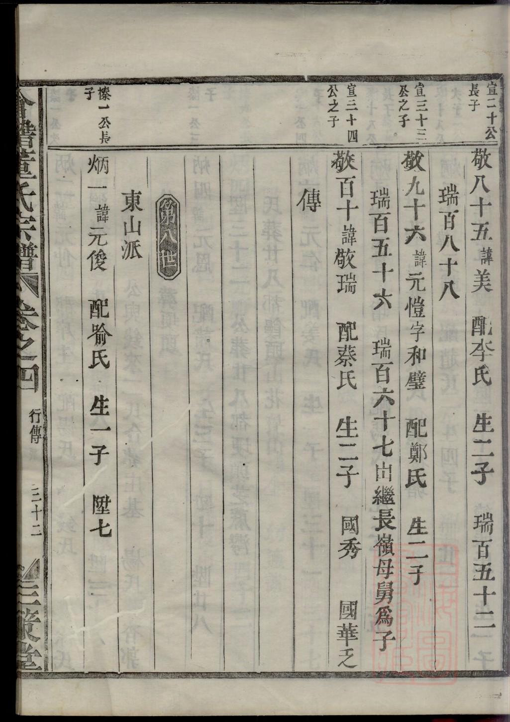 祃氏辈分排列顺序