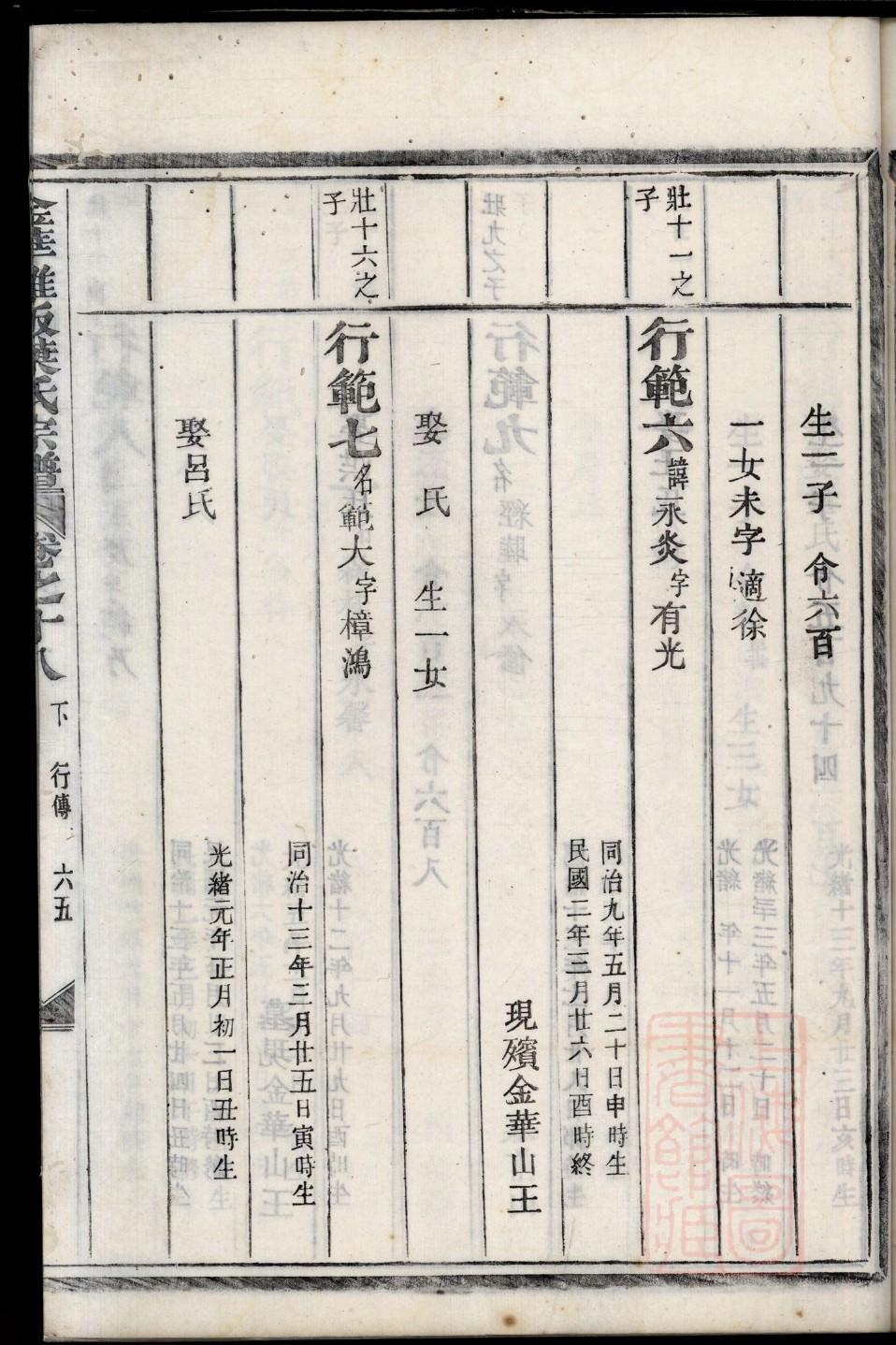 况氏家谱族谱数据库