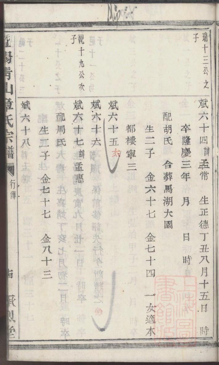 百家姓宁氏家谱