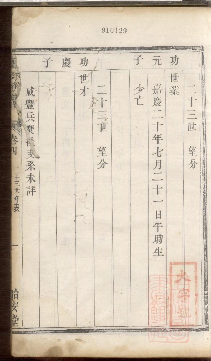 族谱字辈诗
