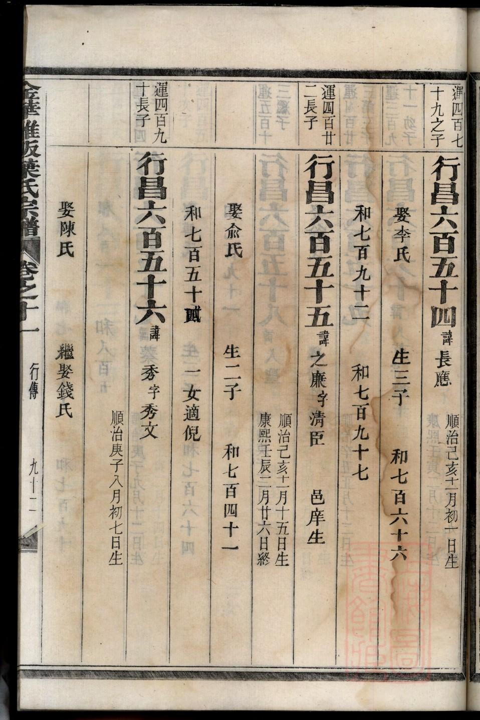 姚氏家谱所有字辈查询