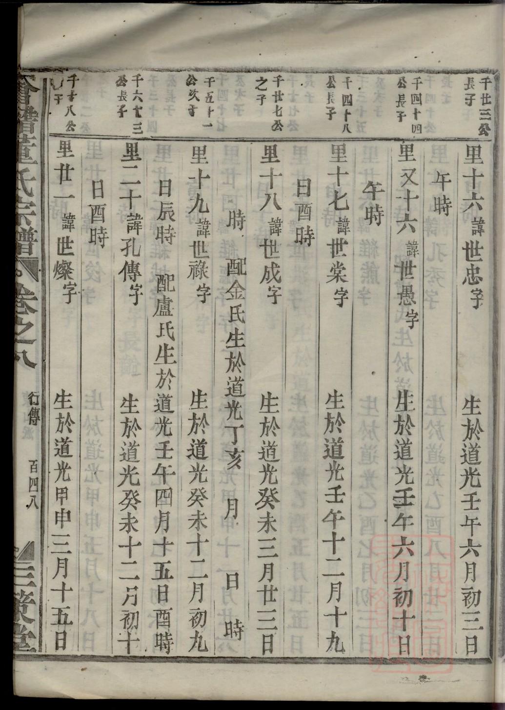 编修家谱
