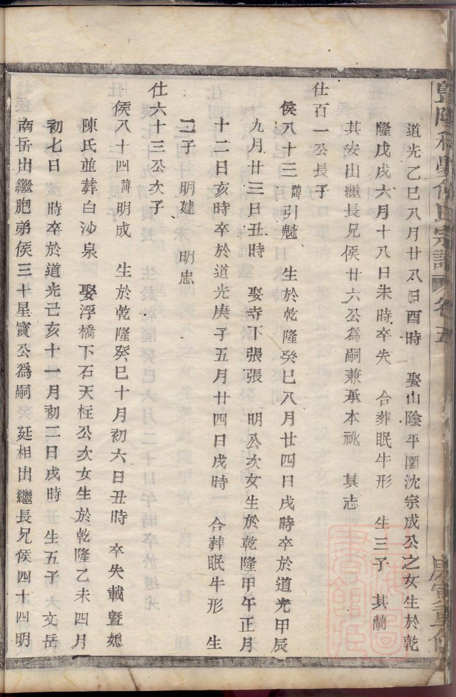 家谱宣纸印刷厂