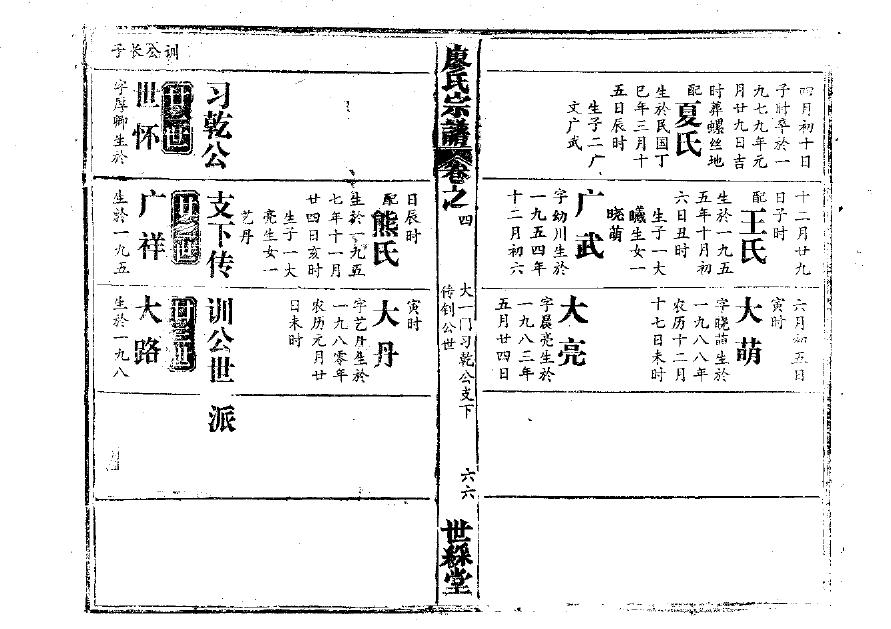 邬氏族谱在哪里看