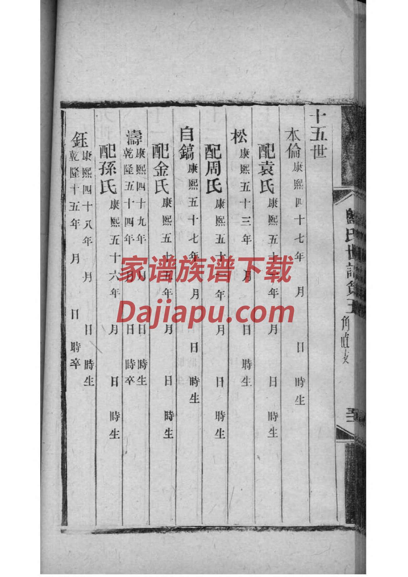 吴氏家谱全集