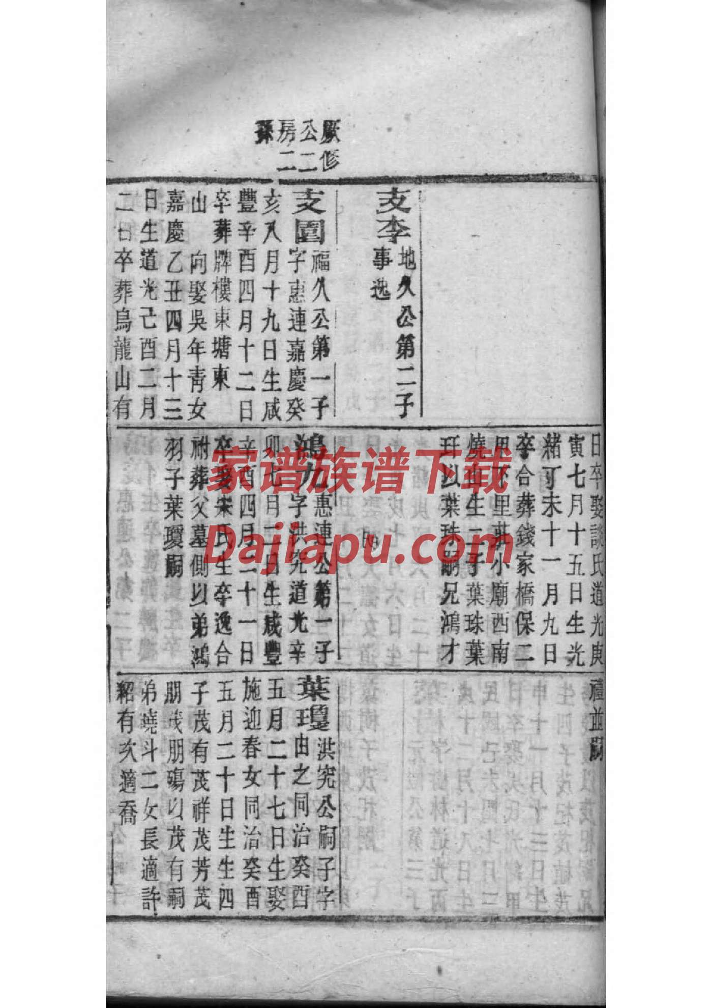 台氏辈分表