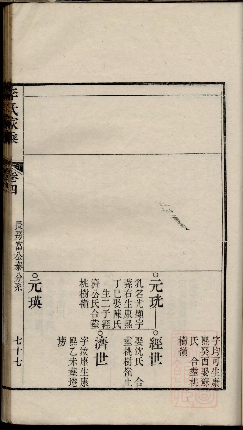 山东曲阜王氏家谱